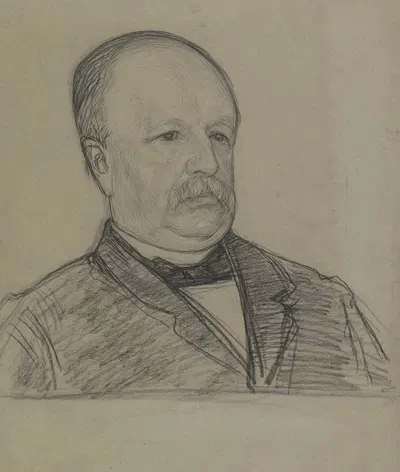 Portret van minister Tak van Poortvliet by Jan Veth, 1874 - 1925 — digital art print download