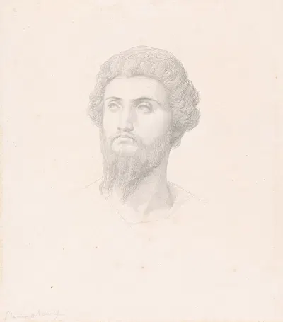 Head of a Persian by Жан Алё — digital art print download