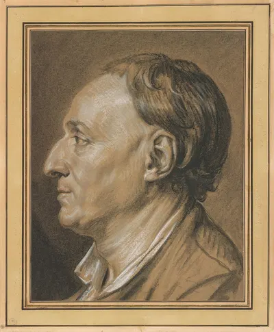 Portrait of Denis Diderot (1713-1784) by Жан-Батист Грёз, 1713-1784 — digital art print download