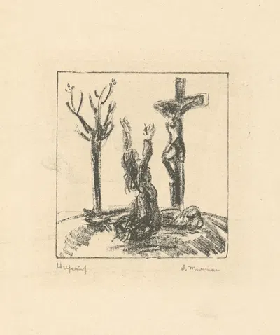 Krucifix by Йозеф Арпад Мурманн, 1910–1930 — digital art print download