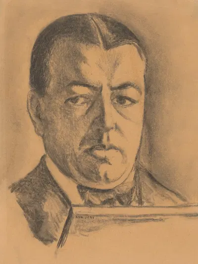 Portrét Jozef Arpád Murmann by Йозеф Арпад Мурманн, 1927 — digital art print download