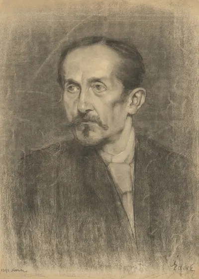 Podobizeň muža by Юлиус Эдер, 1894 — digital art print download