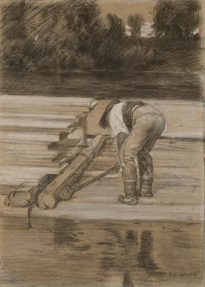 Raftsman by Карол Милослав Лехоцкий, 1900–1905 — digital art print download
