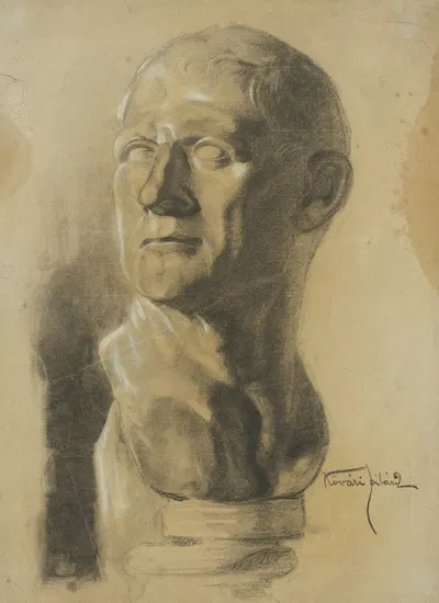 Hlava muža by Константин Ковари-Качмарик, 1902–1906 — digital art print download