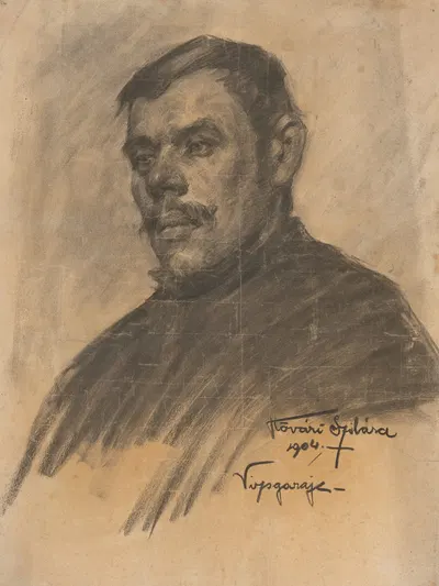 Štúdia muža by Константин Ковари-Качмарик, 1904 — digital art print download