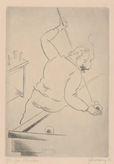 Jan Sluyters by Мамми Шварц, 1886 - 1931 — digital art print download