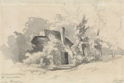 Pannekoekenhuisje De Schaapskooi by Поль Жозеф Константин Габриэль, 1845 — digital art print download