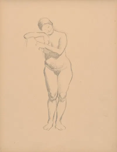 Sketchbook with nudes by Штефан Полкораб, 1901–1950 — digital art print download