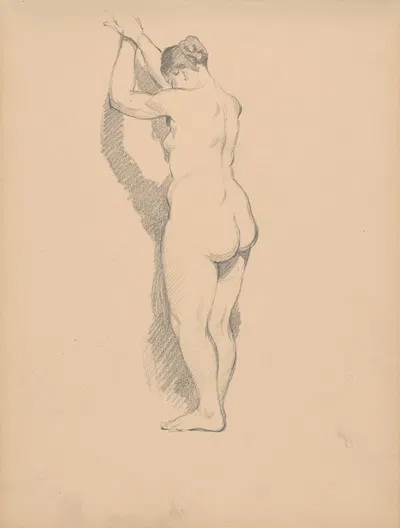 Sketchbook with nudes by Штефан Полкораб, 1901–1950 — digital art print download