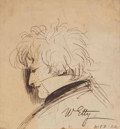 William Etty by Уильям Эдвард Фрост — digital art print download