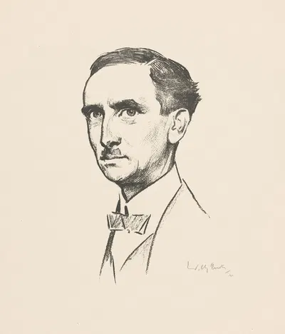 Portret van Jean François van Royen by Вилли Слуйтер, 1922 — digital art print download