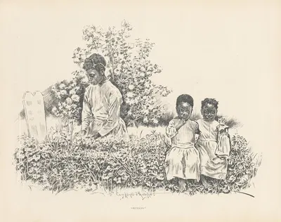 Orphans by J. Campbell Phillips, 1899 — digital art print download