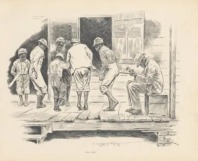 Rag time by J. Campbell Phillips, 1899 — digital art print download