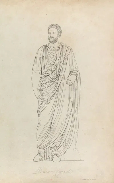 Roman consul by Томас Бакстер, 1814 — digital art print download