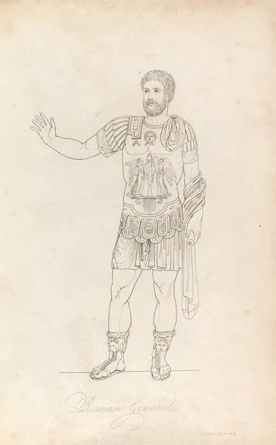 Roman general by Томас Бакстер, 1814 — digital art print download