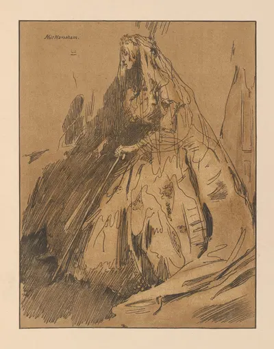 Miss Havisham by William Nicholson, 1900 — digital art print download
