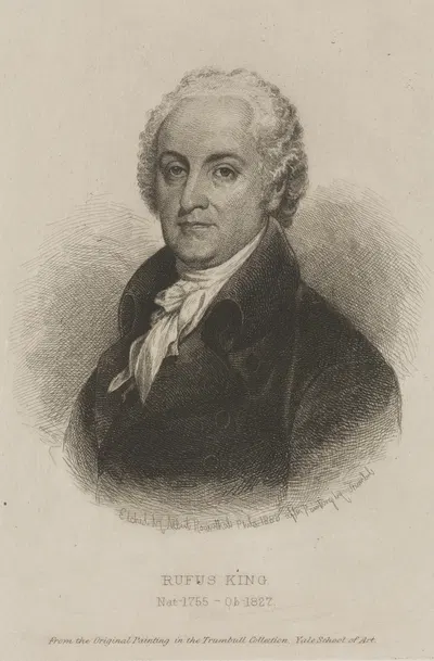 Rufus King (After John Trumbull) by Альберт Розенталь, 1888 — digital art print download
