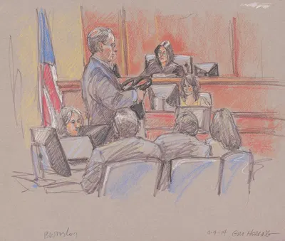 Lawyer, judge Nelva Gozales Ramos and others during the 2014 civil trial against General Motors over faulty ignition…