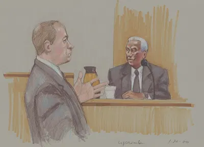 Lipscomb, African American Dallas City Council member accused of bribery, on the stand at the United States v. Albert Louis…