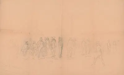 Camp Nevin, Kentucky by Адольф Мецнер, 1861 — digital art print download
