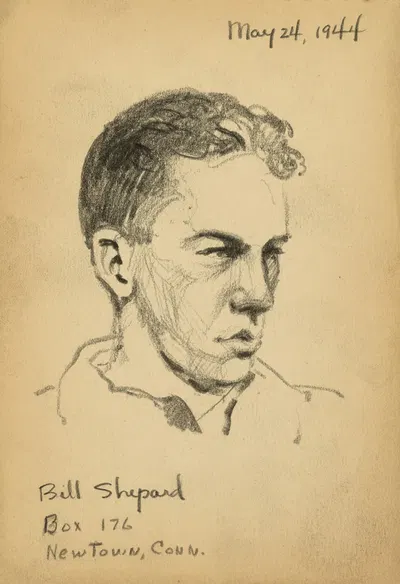 Bill Shepard, Box 176, Newtown, Conn. by Виктор Альфред Ланди, 1944 — digital art print download