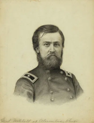 Genl. Mitchell of Columbus, Ohio by Алден Финни Брукс, 1865 — digital art print download