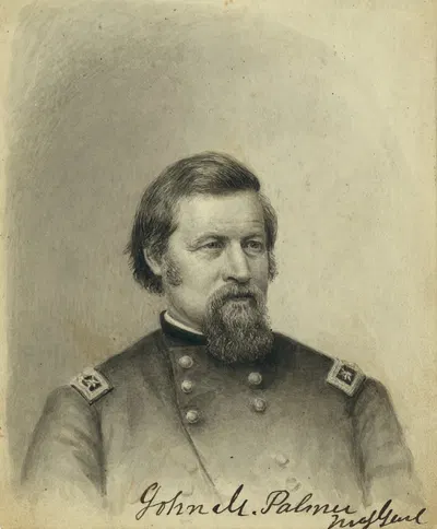 John M. Palmer Maj Genl by Алден Финни Брукс, 1862-1865 — digital art print download