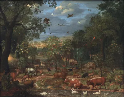 Paradise Before The Fall Of Man by Franz Rösel Von Rosenhof, 1690 – 1695 — digital art print download