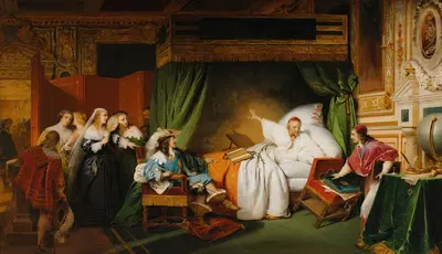 Видение кардинала Ришелье на смертном одре by Фредерик-Анри Шопен, 1871 — digital art print download
