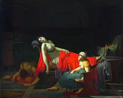 Смерть Клеопатры by Жан-Батист Регно — digital art print download