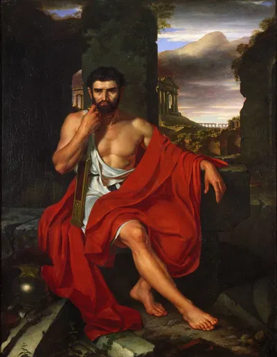 Caius Marius Amid The Ruins Of Carthage by John Vanderlyn — digital art print download