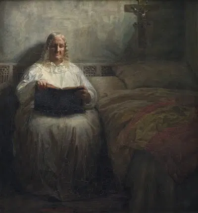 Леонора Кристина в монастыре Марибо by Кристиан Захртманн — digital art print download