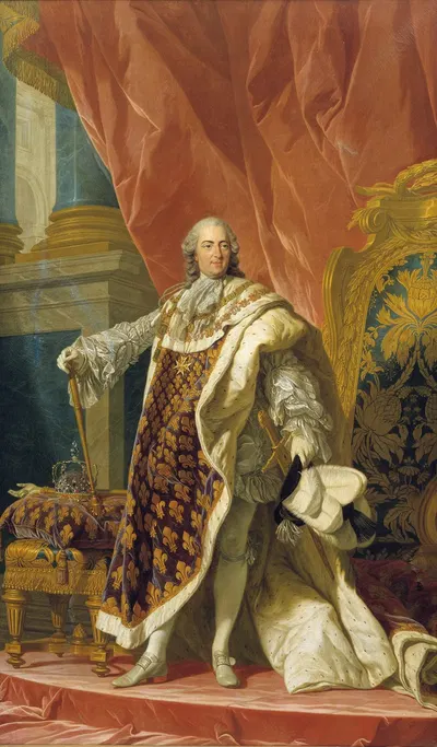 Луи XV Французский (1710-1774) by Луи-Мишель Ван Лоо, 1710-1774 — digital art print download