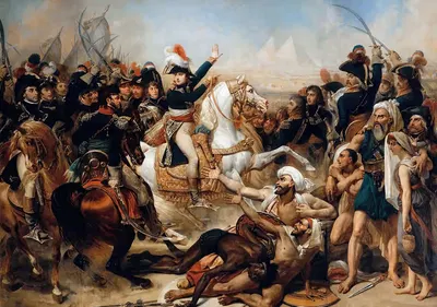 Битва при пирамидах, 21 июля 1798 by Антуан-Жан Гро, 1810 — digital art print download
