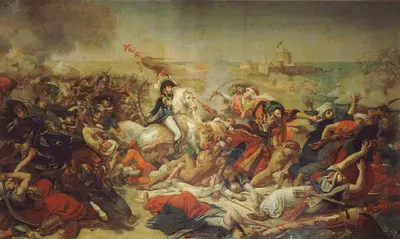 Битва при Абукире, 25 июля 1799 by Антуан-Жан Гро, 1807 — digital art print download