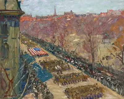Парад облигаций свободы by Артур Клифтона Гудвин, 1918 — digital art print download