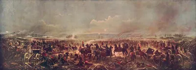 Битва при Геттисберге by Джеймс Уокер, 1907 — digital art print download