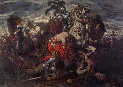 The battle of Pavia by Carl Hassmann, 1912 — digital art print download