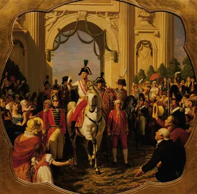 Вход императора Франца I (II.) в Вену 1814 by Карл фон Блаас, 1869 — digital art print download