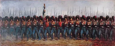 Парад жандармерии Сены в 1857 году by Альсид Жозеф Лоренц, 1857 — digital art print download