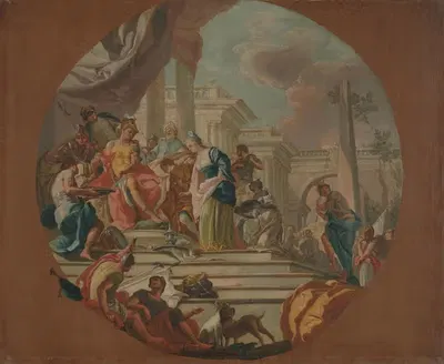 The Continence of Scipio by Giacinto Diana, 1765 - 1770 — digital art print download