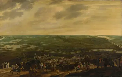 The defeated Spanish Garrison leaving 's-Hertogenbosch, 17 September 1629 by Pauwels van Hillegaert — digital art print…