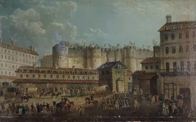 Снос Бастилии, 17 июля 1789 года by Пьер-Антуан Демаки, 1789 — digital art print download