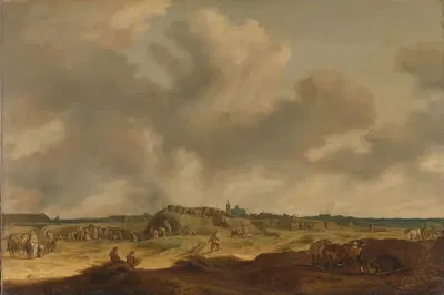 Осада Фредерика Генриха 'с-Хертогенбоса, 1629 by Питер де Нейн — digital art print download