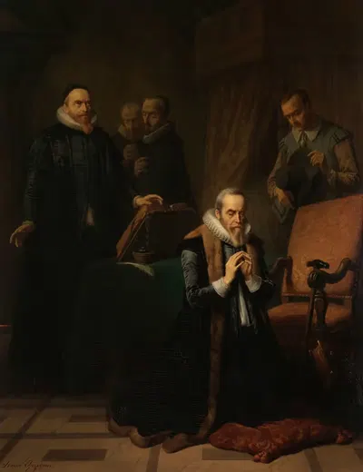 Последняя молитва Йохана ван Ольденбарнефельта by Симон Опзомер, 1840 - 1878 — digital art print download
