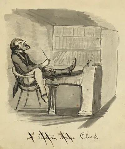 Clerk by Баярд Тейлор, 1844-1878 — digital art print download