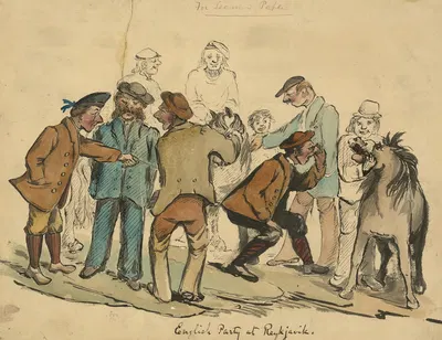 English party at Rejkjavik by Баярд Тейлор, 1862 — digital art print download