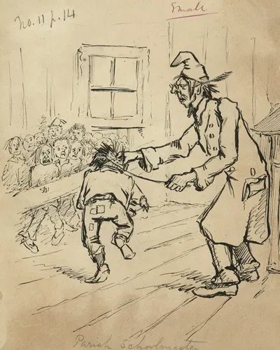 Parish schoolmaster by Баярд Тейлор, 1856-1857 — digital art print download