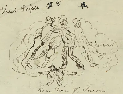 Rear view of Tuerm by Баярд Тейлор, 1856-1857 — digital art print download
