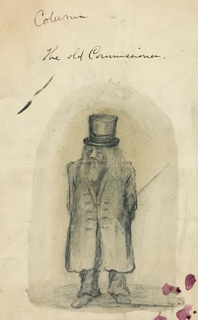 The old commissioner by Баярд Тейлор, 1856-1857 — digital art print download